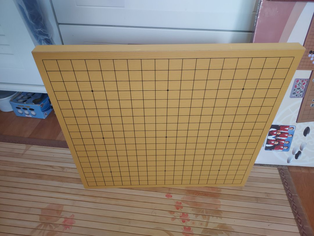 원목 바둑판 이미지