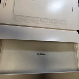 갤럭시탭S9/S9FE 키보드 북커버 화이트(s10fe, s10라이트호환) 이미지