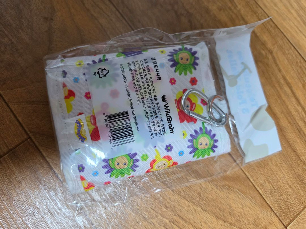 텔레토비 접이식지갑 키링 1 미개봉새것 이미지