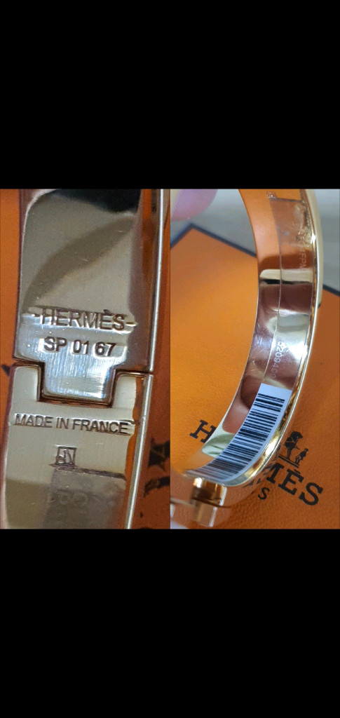 에르메스 클릭아슈pm 팔찌 정품S급(감정O)구찌프라다루이비통디올고야드샤넬셀린느보테가생로랑발렌시아가버버리가방 이미지