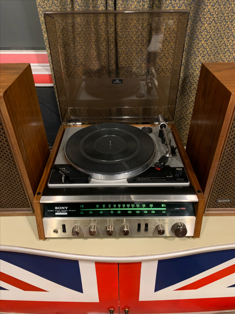 소니 빈티지오디오 (1970년대초반) 이미지
