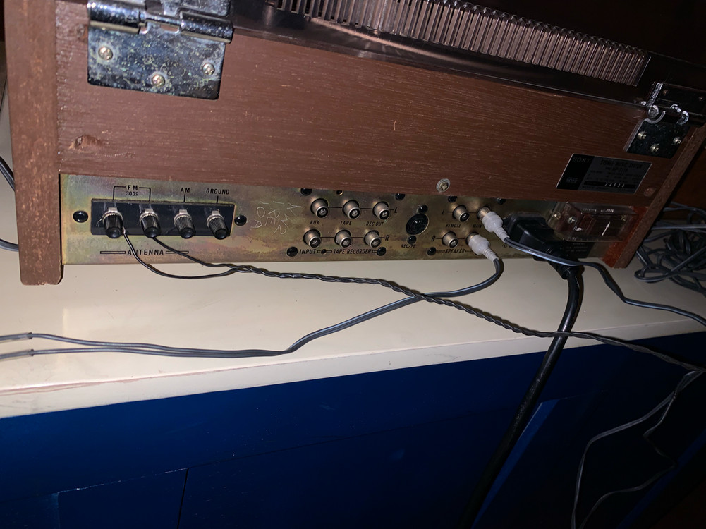 소니 빈티지오디오 (1970년대초반) 이미지