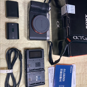 소니 a7c2 카메라 풀박스 구성 이미지