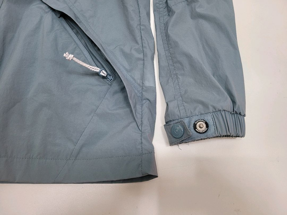 내셔널지오그래픽 21SS 월리스 초경량 바람막이 자켓 / 주니어 140 하버 블루 이미지