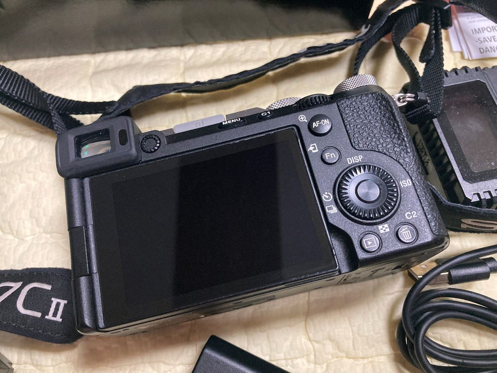 소니 a7c2 카메라 풀박스 구성 이미지