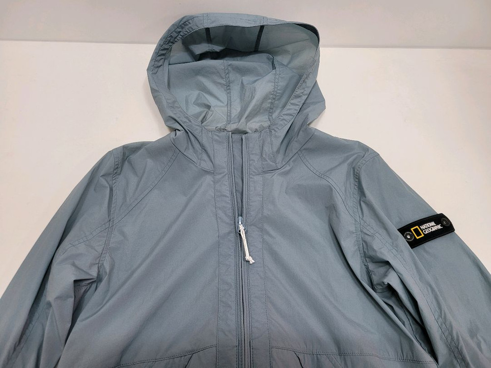 내셔널지오그래픽 21SS 월리스 초경량 바람막이 자켓 / 주니어 140 하버 블루 이미지