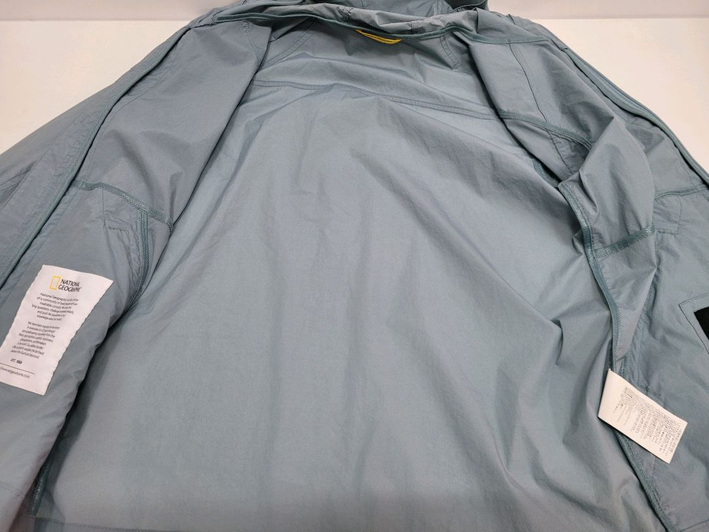 내셔널지오그래픽 21SS 월리스 초경량 바람막이 자켓 / 주니어 140 하버 블루 이미지