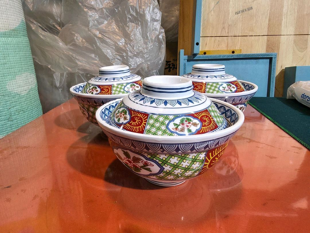 일본식 텐동 돈부리 덮밥 그릇 접시 일식 이자카야 업소용 이미지