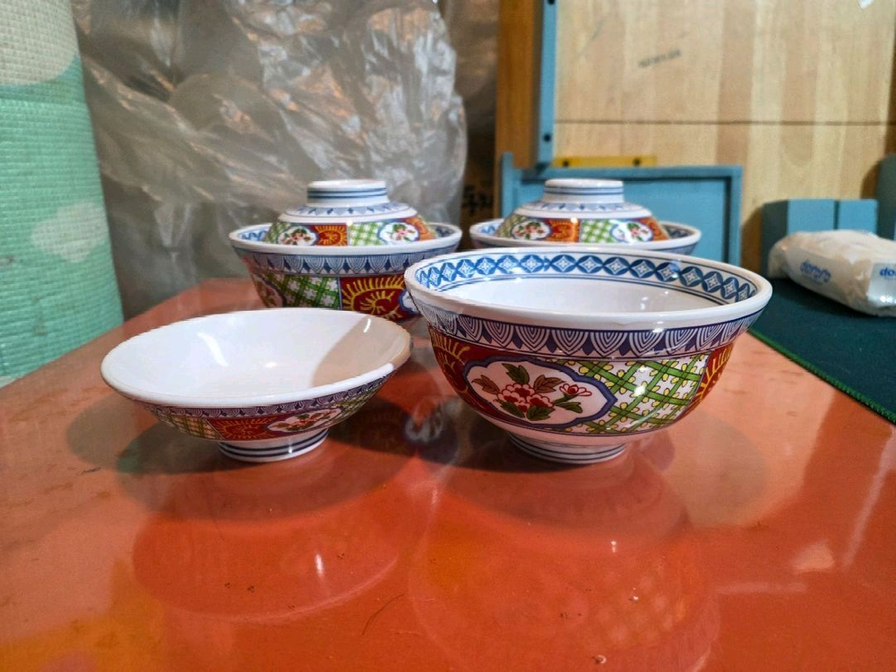 일본식 텐동 돈부리 덮밥 그릇 접시 일식 이자카야 업소용 이미지