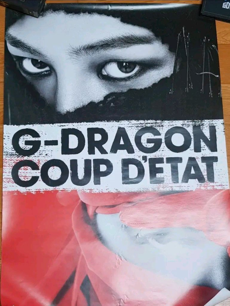 (하자) 빅뱅 지드래곤 지디 G-DRAGON 미니 앨범 쿠데타 포스터 브로마이드 브마 이미지