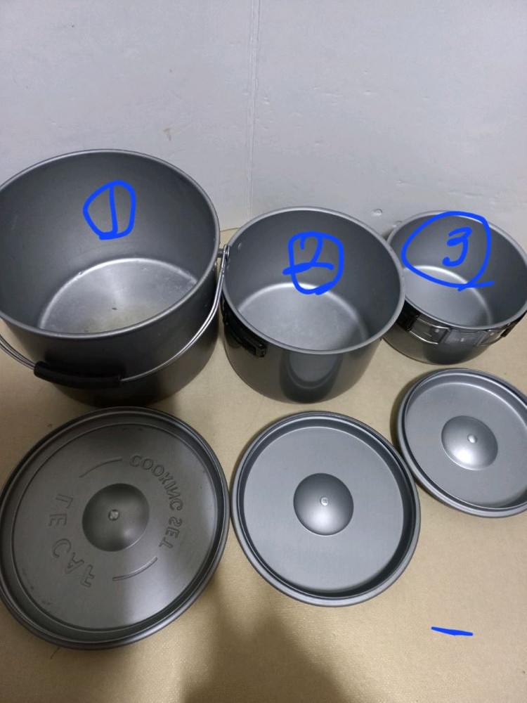 르까프 캠핑 코펠 대용량 택포 이미지