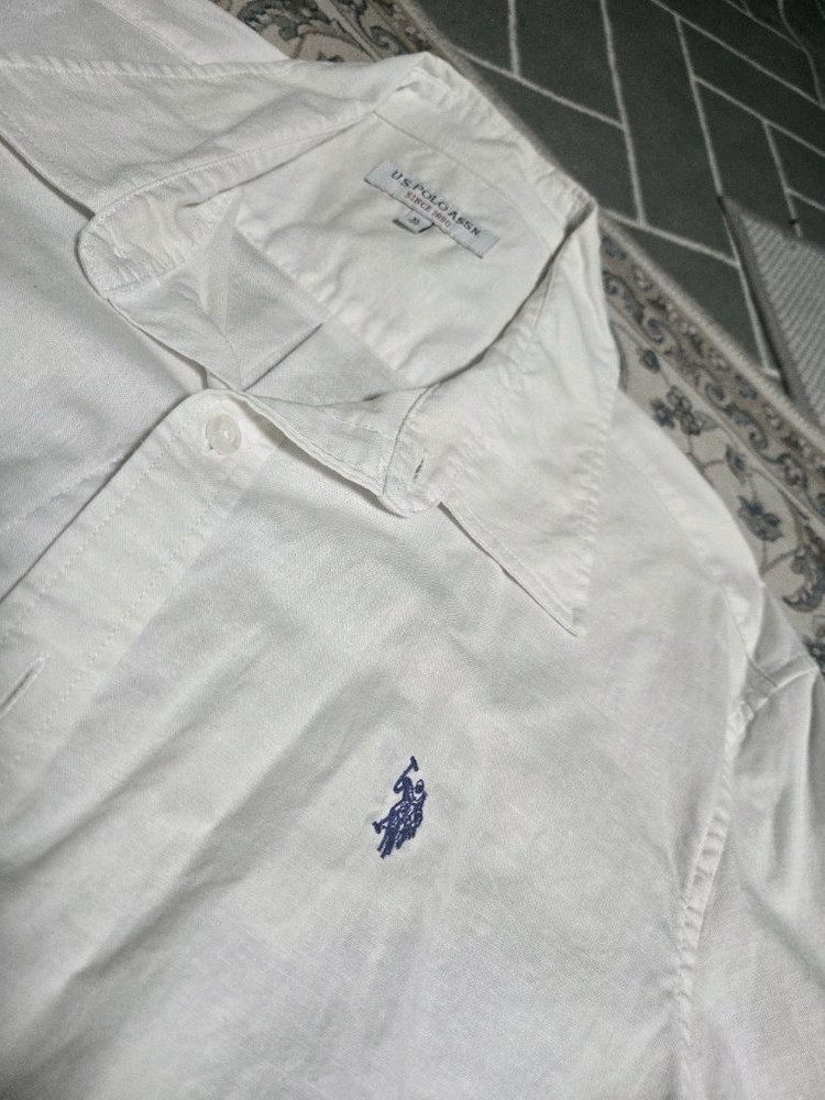 (옷장정리) U.S. POLO ASSN. 화이트 셔츠 XL 이미지