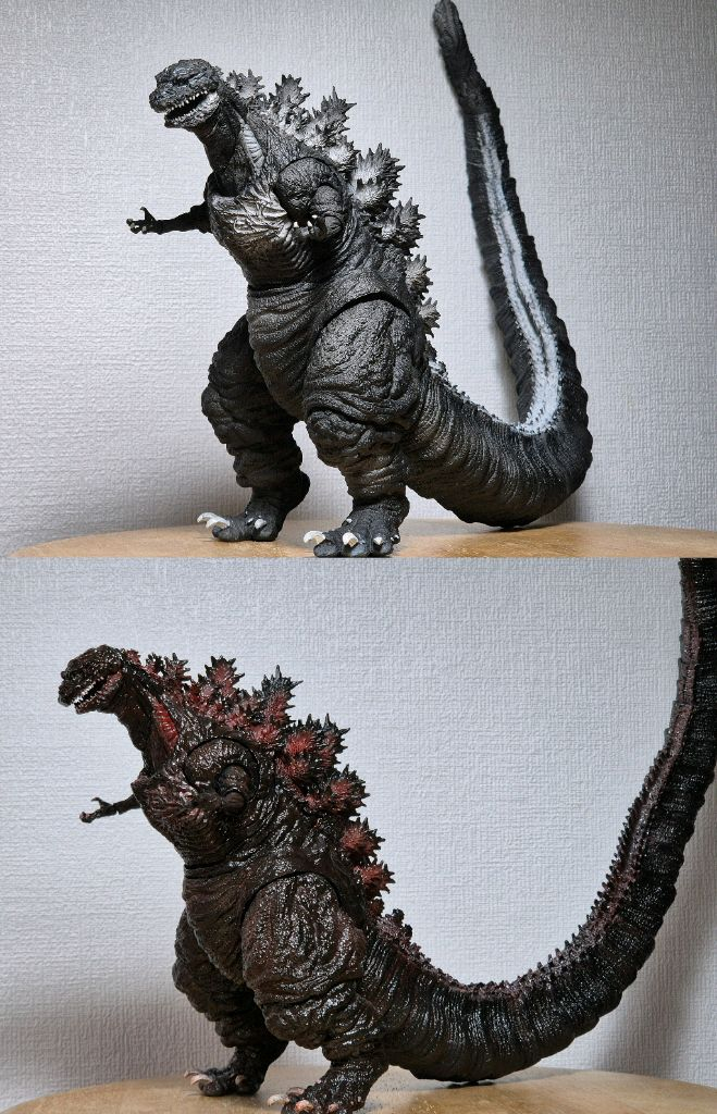 sh몬스터아츠 혼웹 신고질라(흑백) 풀 도색작 판매합니다 이미지