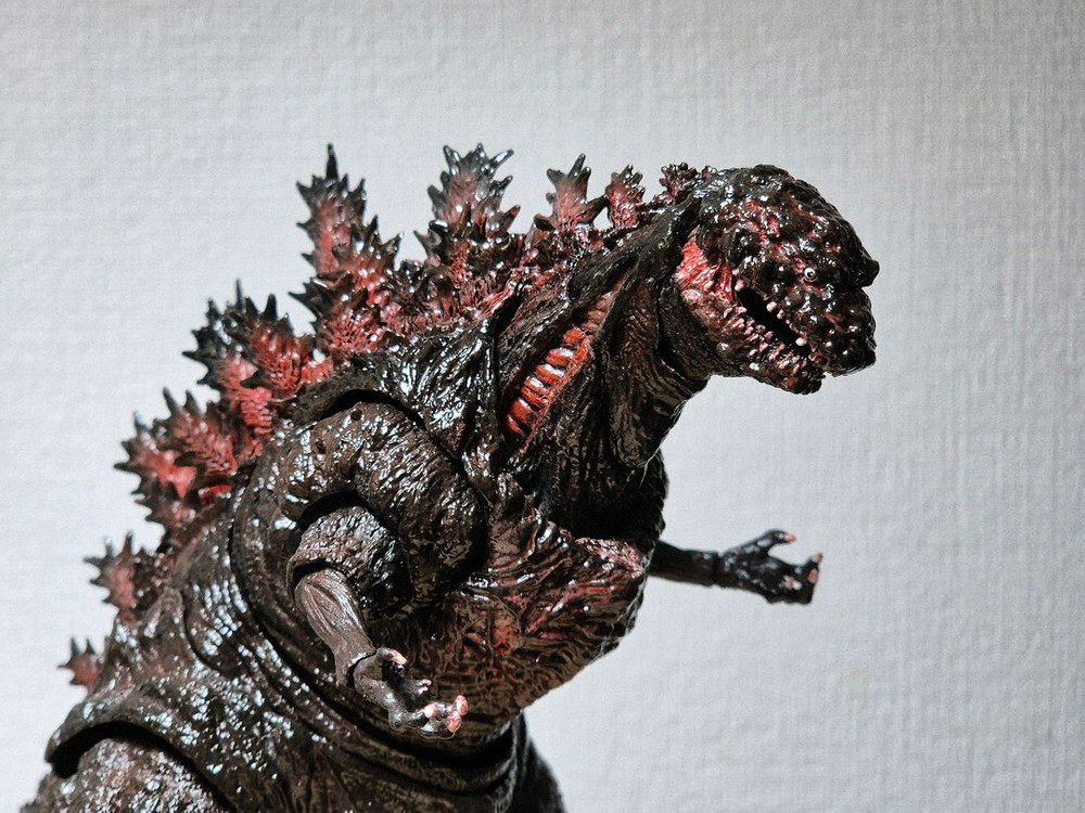 sh몬스터아츠 혼웹 신고질라(흑백) 풀 도색작 판매합니다 이미지