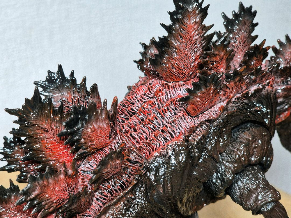 sh몬스터아츠 혼웹 신고질라(흑백) 풀 도색작 판매합니다 이미지