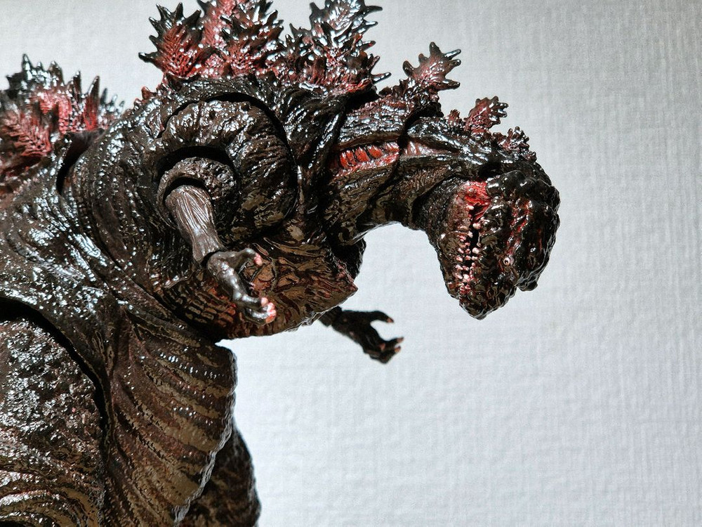 sh몬스터아츠 혼웹 신고질라(흑백) 풀 도색작 판매합니다 이미지