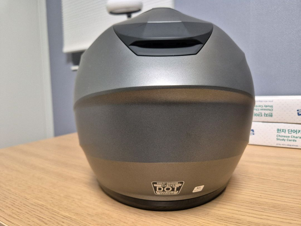 오토바이 헬멧할리 데이비슨 3/4 헬멧 XL, 그레이실버HD-H33 이미지