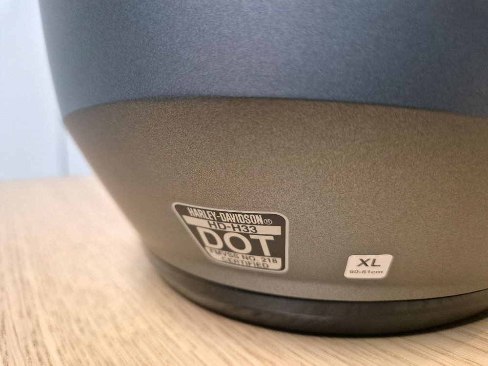 오토바이 헬멧할리 데이비슨 3/4 헬멧 XL, 그레이실버HD-H33 이미지