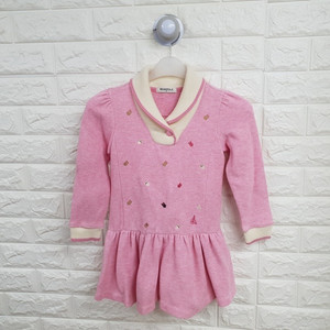 빈폴 원피스 키즈 4T (면니트. 숄카라) 이미지