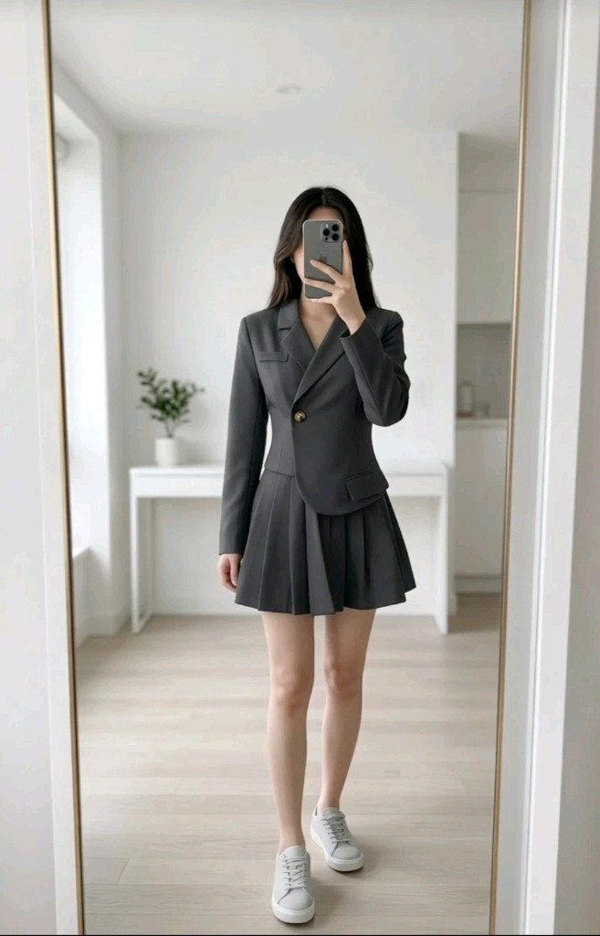여성새옷 블랙원피스 투피스 오피스룩 하객룩 세미정장 이미지