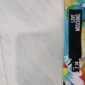 러브모스키노 플라워 패턴 스커트 이미지