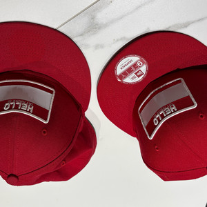 품절템/ 9FIFTY 950 Hello 뉴에라 스냅백 볼캡 모자 2개 일괄 이미지