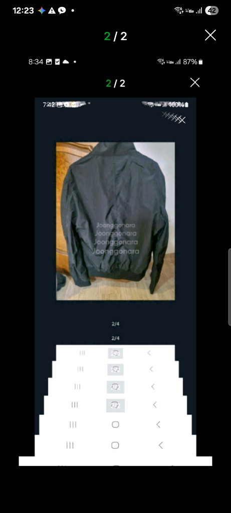 몽클레어 바람막이 자켓. L 이미지