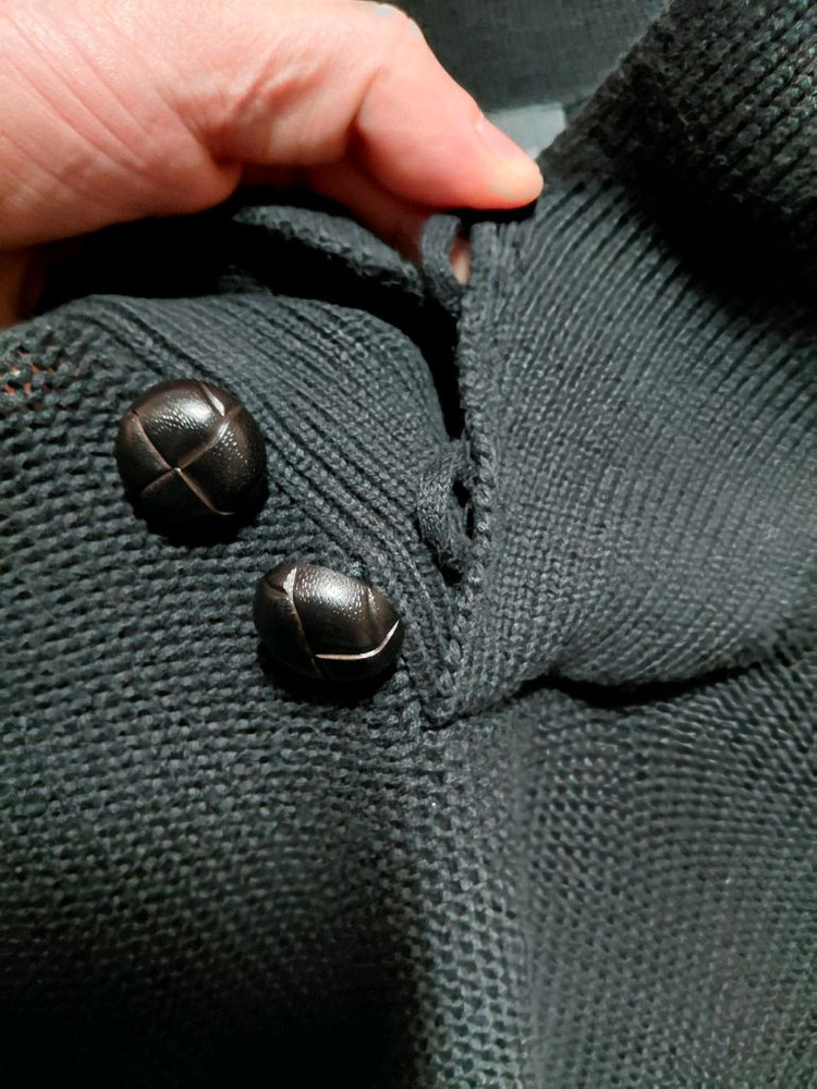 [아르마니익스체인지]코튼 숄카라 스웨터 L사이즈 이미지