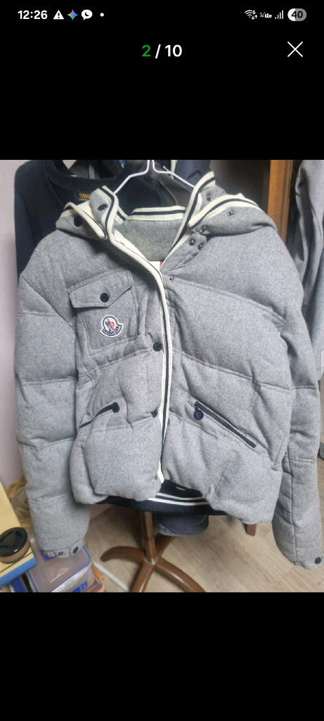 몽클레어브렌슨울숏패딩 점퍼. S 이미지