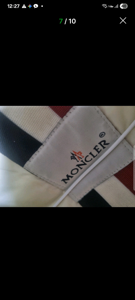 몽클레어브렌슨울숏패딩 점퍼. S 이미지