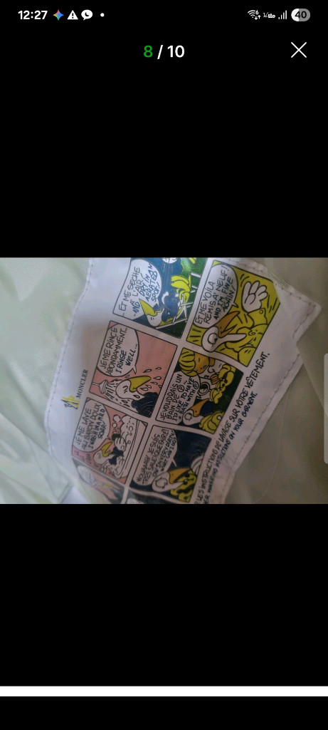 몽클레어브렌슨울숏패딩 점퍼. S 이미지