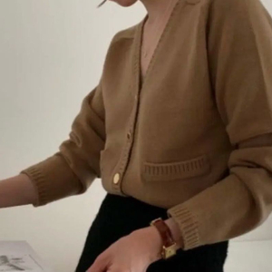 리본빛 모네마켓 루소 캐시미어 가디건 이미지