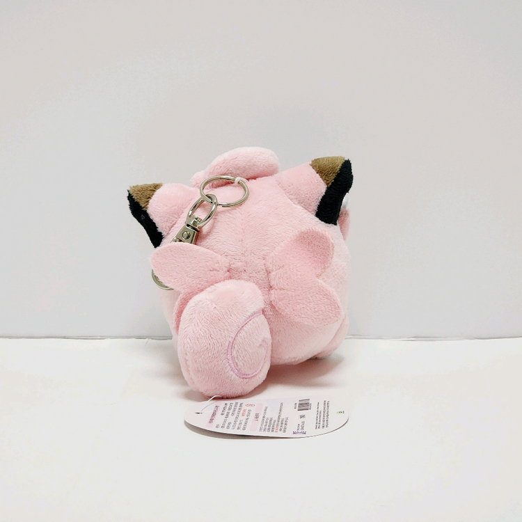 새상품)포켓몬 삐삐 8cm 인형 키링_포켓몬스터 정품 마스코트 누이_공식 마콧 굿즈_베이비 핑크 귀여운 소품 이미지