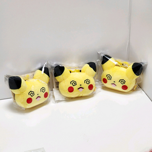 새상품) 포켓몬스터 피카츄 모찌 인형 키링_얼굴표정 말랑말랑 페이스 누이_정품 공식 마콧 굿즈_귀여운 소품 우정템 이미지