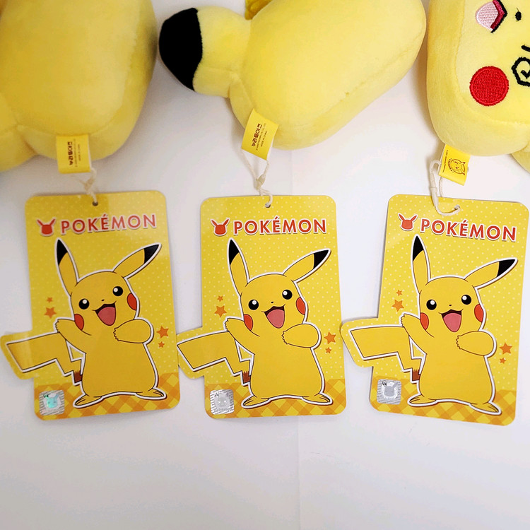 새상품) 포켓몬스터 피카츄 모찌 인형 키링_얼굴표정 말랑말랑 페이스 누이_정품 공식 마콧 굿즈_귀여운 소품 우정템 이미지