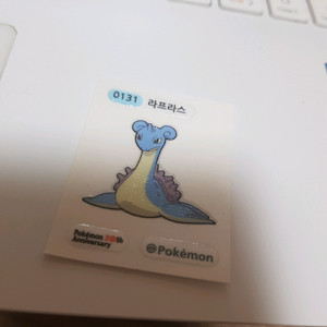 포켓몬 띠부씰 /라프라스/ 택포 4400원 이미지