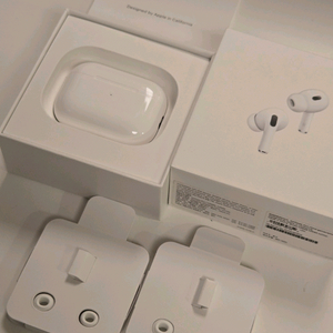 에어팟 프로 2세대 8핀 + 여분 이어팁 S L 1쌍씩 이미지