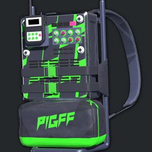 배그 pigff 가방 스킨 이미지