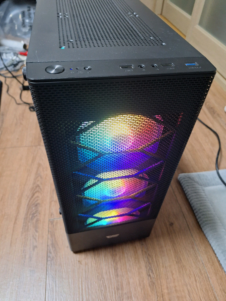 게임용 사무용 컴퓨터 PC 본체 라이젠 5600G GTX1060 배그 오버워치 발로란트 작업용 데스크탑 이미지