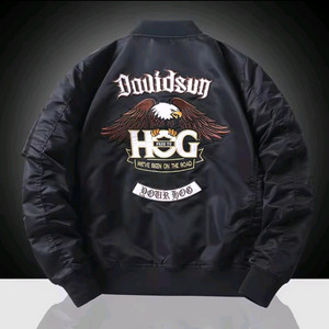 할리데이비슨 스타일 바람막이 MA-1 자켓 남자상의 100& 105사이즈 이미지