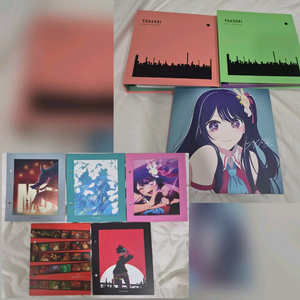 요아소비 앨범 더 북, 아이돌 앨범, 특전 인덱스 5종 일괄 이미지