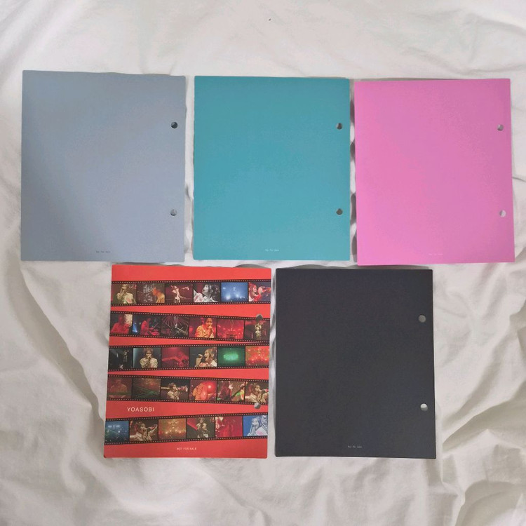 요아소비 앨범 더 북, 아이돌 앨범, 특전 인덱스 5종 일괄 이미지