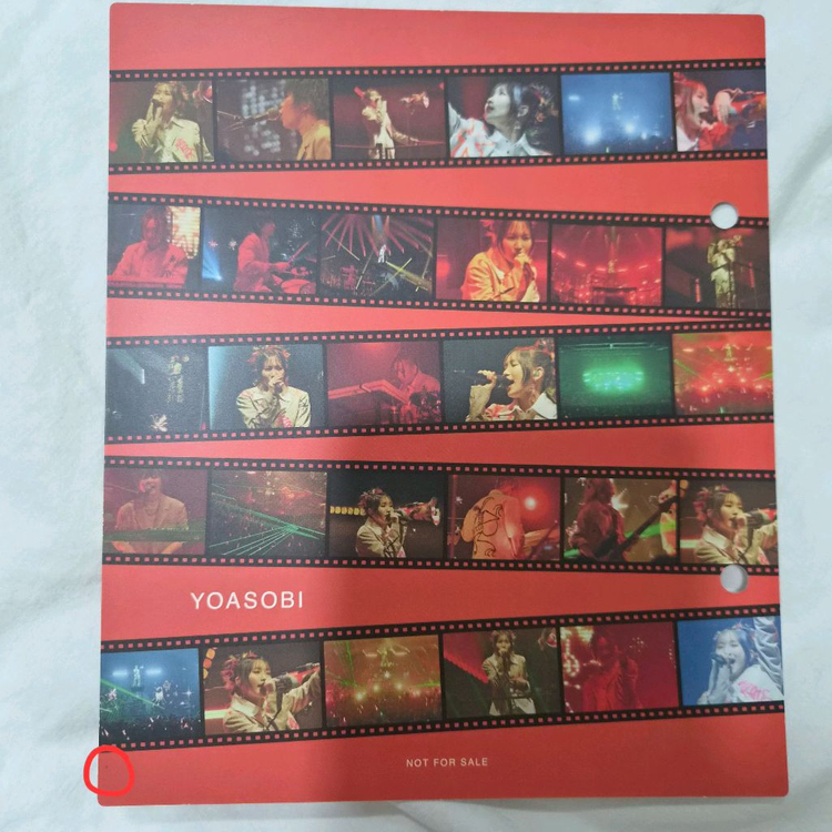 요아소비 앨범 더 북, 아이돌 앨범, 특전 인덱스 5종 일괄 이미지