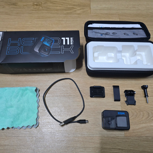 고프로 히어로 11 블랙 + 악세서리 (미사용품) 이미지