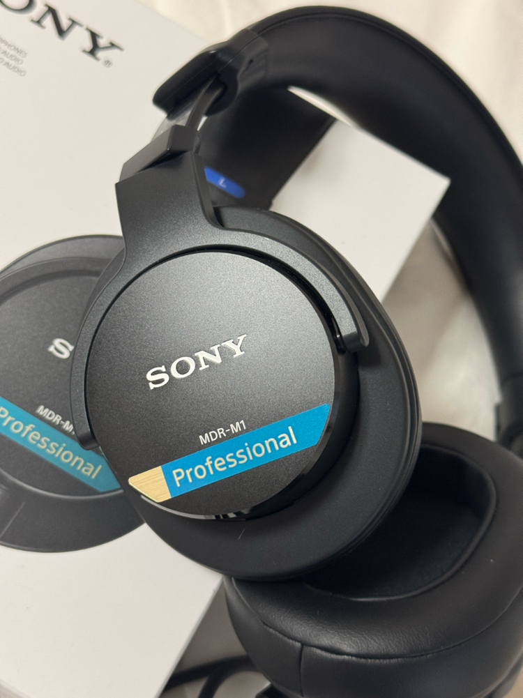소니 MDR-M1 헤드폰 (sony, 밀폐형, 모니터링 레퍼런스 헤드폰) 이미지