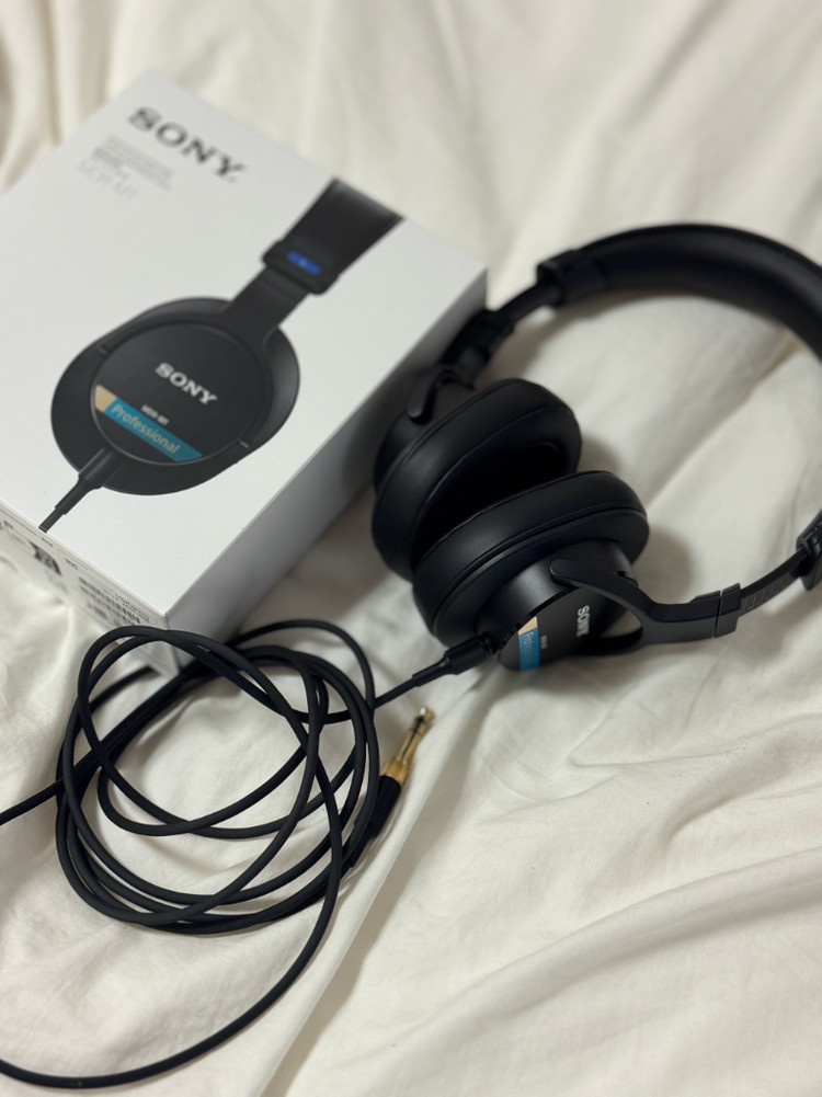 소니 MDR-M1 헤드폰 (sony, 밀폐형, 모니터링 레퍼런스 헤드폰) 이미지