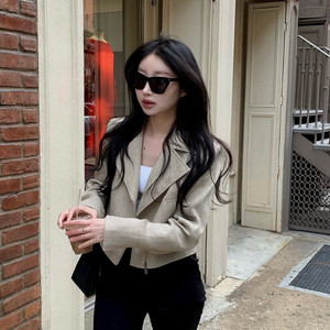 브론 린넨 블루종 새상품 이미지