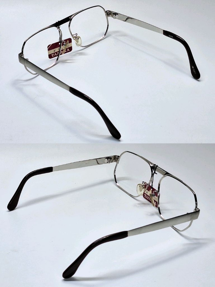 80s 일본제 빈티지 데드스톡 미사용/TAIYO NO.500 선플래티늄 안경테 54mm/클래식 레트로 복고 패션 이미지
