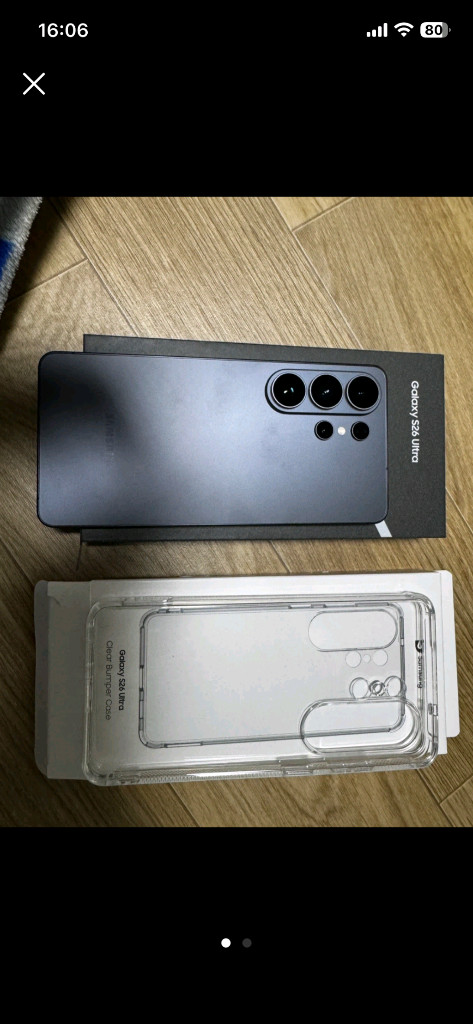 갤럭시 S26울트라 512gb 블랙 자급제 아이폰 17프로맥스 교환 이미지