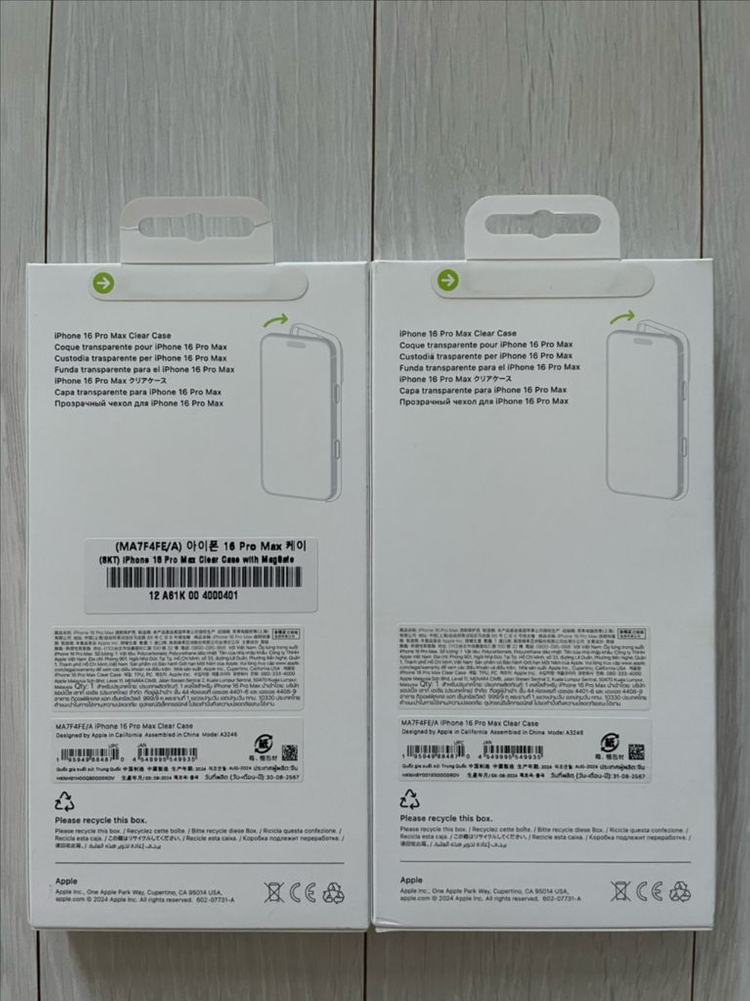 아이폰 16프로맥스 투명 케이스 클리어 케이스 미개봉 새상품 이미지